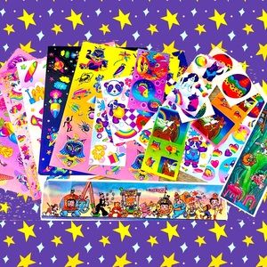 Huge Lisa Frank bundle vintage stickers